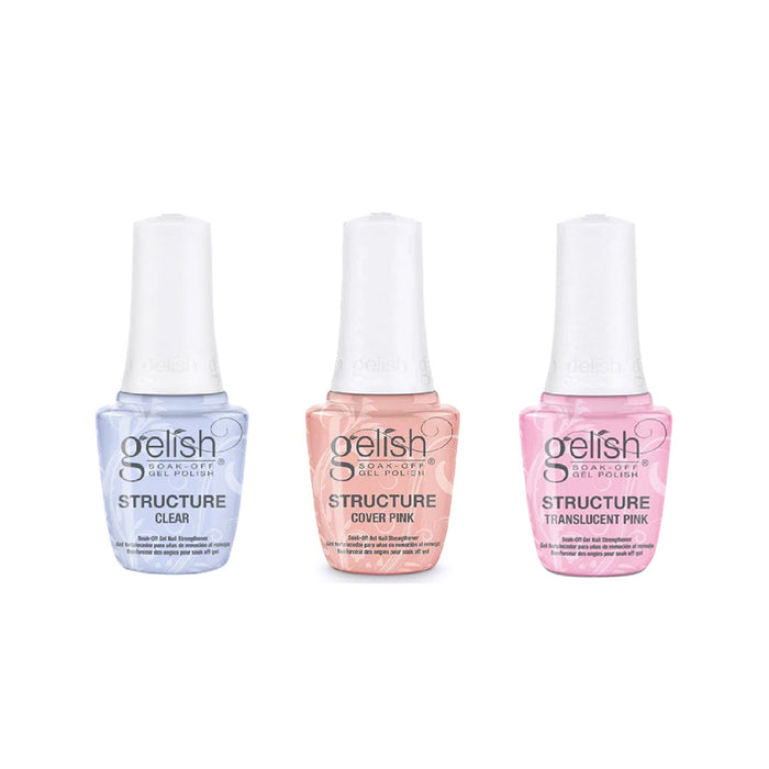 Gelish Structure Gel 0.5oz - Pack of 3 Colors