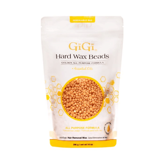 Gigi Hard Wax Beads Golden All Purpose Formula 14oz - C8 Nail SupplyGiGi67985