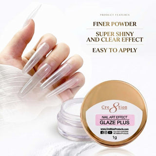 Cre8tion Glaze Plus Nail Art Effect 1g