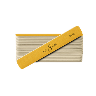 Cre8tion Nail File JUMBO Gold 80/80