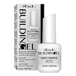 IBD Building Gel 0.5oz - Soft White - C8 Nail SupplyIBD