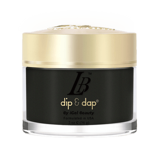 iGel LB - Dip Powder - LB090 Dynamic Black - C8 Nail SupplyiGelIGEL-P-LB090