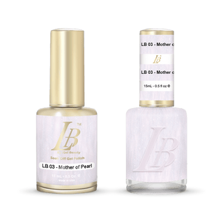 iGel LB - Duo - LB003 Mother of Pearl - C8 Nail SupplyiGelIGEL-D-LB003
