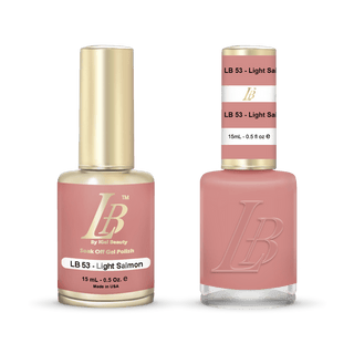 iGel LB - Duo - LB053 Light Salmon - C8 Nail SupplyiGelIGEL-D-LB053