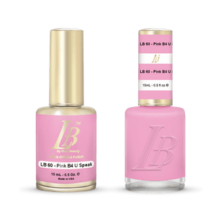 iGel LB - Duo - LB060 Pink B4 U Speak - C8 Nail SupplyiGelIGEL-D-LB060