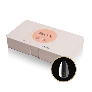 Igel PRO - X Soft Gel Nail Tips 20 - Natural Almond Medium 600pcs - C8 Nail SupplyiGel