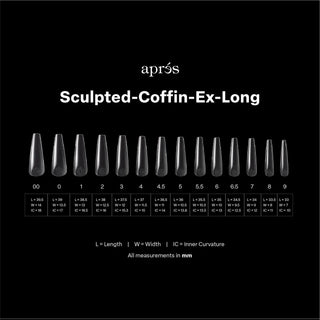 Apres Gel-X Tips 2.0 - SCULPTED Coffin