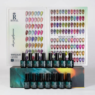 Royal Moonlight Cat Eye Collection 48 Colors w/ 1 Color Book