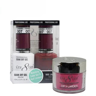Cre8tion Matching Sets - 007 FLAMMABLE