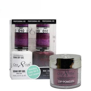 Cre8tion Matching Sets - 010 FANCY (SHIMMERY)