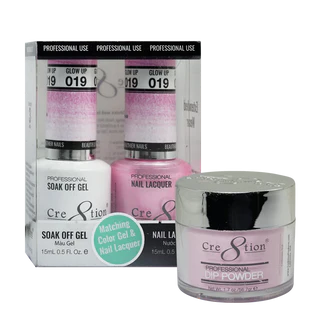 Cre8tion Matching Sets - 019 GLOW UP (SHIMMERY)