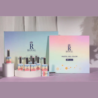 Royal Pastel Gel Collection 48 Colors w/ 1 Color Book
