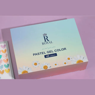 Royal Pastel Gel Collection 48 Colors w/ 1 Color Book