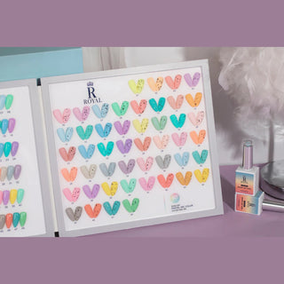 Royal Pastel Gel Collection 48 Colors w/ 1 Color Book