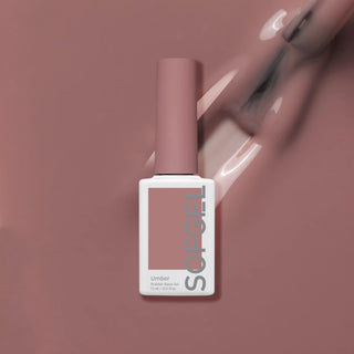 Sofgel Rubber Base Gel 15ml - Umber