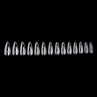 iGel PRO-X Soft Gel Nail Tips - Natural Stiletto 600pcs