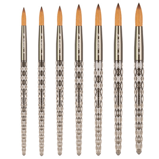 Kiara Sky - 100% Konlinsky Black Acrylic Brush Collection - C8 Nail SupplyKiara Sky