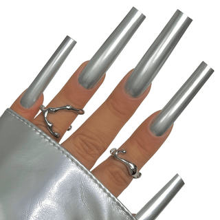 Kiara sky Gel Pod Metallics - Silver Fox - C8 Nail SupplyKiara Sky