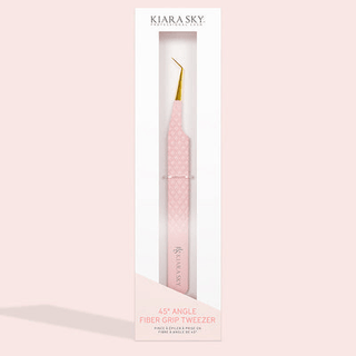 Kiara Sky - Standard Tweezer - 45 ° Angle Fiber Tweezer - C8 Nail SupplyKiara Sky