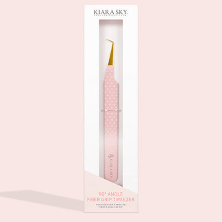 Kiara Sky - Standard Tweezer - 90 ° Angle Fiber Tweezer - C8 Nail SupplyKiara Sky