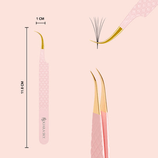 Kiara Sky - Standard Tweezer - Curve Tweezer - C8 Nail SupplyKiara Sky