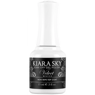 Kiara Sky - Velvet Matte Top Coat 0.5oz - C8 Nail SupplyKiara Sky
