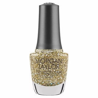 Morgan Taylor/Gelish Color 0.5oz - 947 ALL THAT GLITTERS IS GOLD