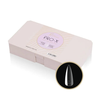 iGel PRO-X Soft Gel Nail Tips - Natural Stiletto 600pcs