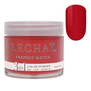 LeChat - Perfect Match - 003 Emperor Red (Dipping Powder) 1.5oz - C8 Nail SupplyLeChat