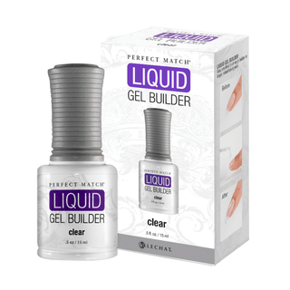 Lechat Perfect Match Liquid Gel Builder - Clear - C8 Nail SupplyLeChat