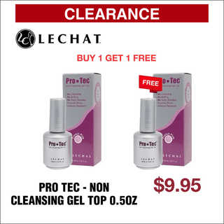 LeChat Pro Tec - Non Cleansing Gel Top 0.5oz - Buy 1 Get 1 Free - C8 Nail SupplyLechat