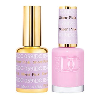 DND DC Matching Pair - 059 SHEER PINK