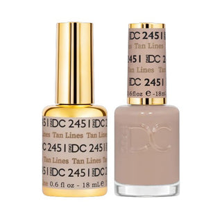 DND DC Matching Pair - Sheer Collection - 2451 Tan Lines