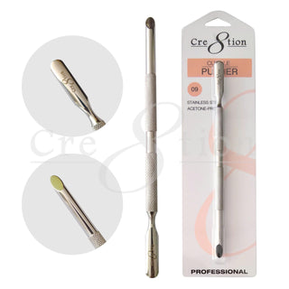 Cre8tion Stainless Steel Cuticle Pusher P09