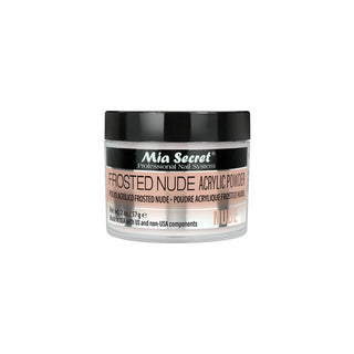 Mia Secret Acrylic Powder 2oz - FROSTED NUDE - C8 Nail SupplyMia Secret