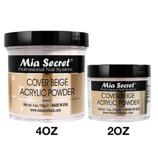 Mia Secret Acrylic Powder - COVER BEIGE - C8 Nail SupplyMia Secret