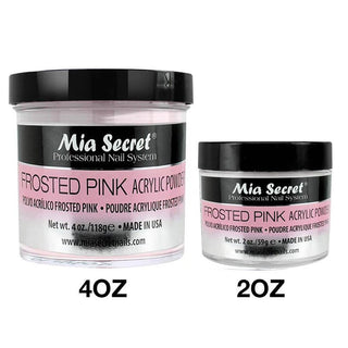 Mia Secret Acrylic Powder - FROSTED PINK - C8 Nail SupplyMia Secret