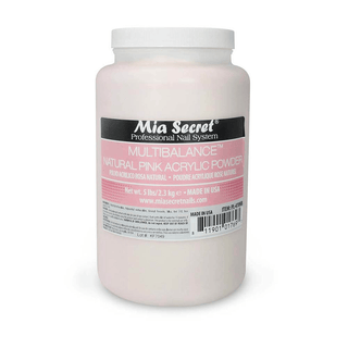 Mia Secret Acrylic Powder - MULTIBALANCE NATURAL PINK - C8 Nail SupplyMia Secret