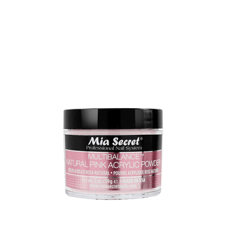Mia Secret Acrylic Powder - MULTIBALANCE NATURAL PINK - C8 Nail SupplyMia Secret
