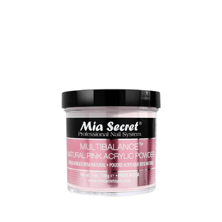 Mia Secret Acrylic Powder - MULTIBALANCE NATURAL PINK - C8 Nail SupplyMia Secret