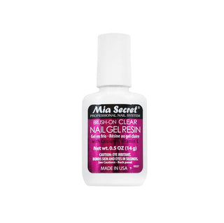 Mia Secret - Brush On Clear - Nail Gel Resin 0.5oz - C8 Nail SupplyMia Secret