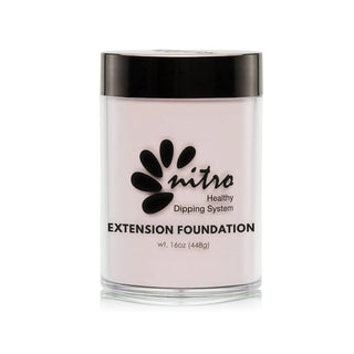 Nitro Pink & White Collection Powder - Extension Foundation - C8 Nail SupplyNitro