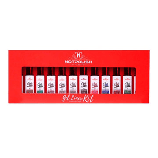 Notpolish Gel Liner Kit 12 pcs - Platinum - C8 Nail SupplyNotPolishNP-kit4