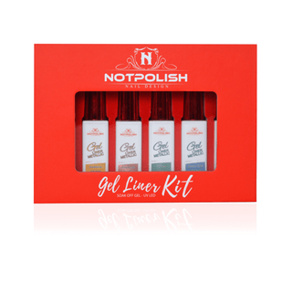 Notpolish Gel Liner Mini Metal Kit 6pcs - C8 Nail SupplyNotPolishNP-kit7