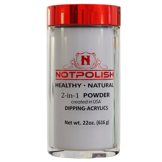 NotPolish Matching Powder - MilkyWhite - C8 Nail SupplyNotPolishNP-P22oz-OGMW-1