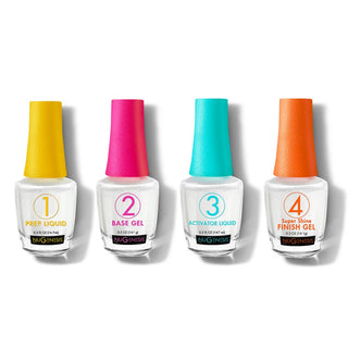 Nugenesis Dipping Powder Essentials - Combo 4pcs. - C8 Nail SupplyNugenesis