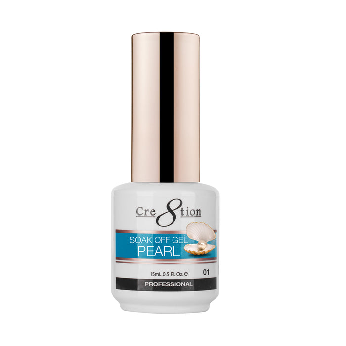 Cre8tion Gel - Pearl Collection 0.5oz - 01