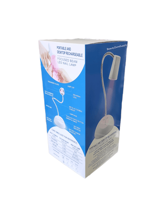 Portable and Desktop Rechargeable Focused beam LED Nail Lamp 9W - C8 Nail SupplyMisc