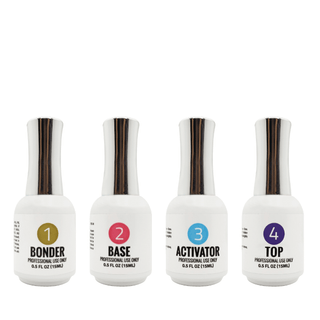 Pyramid Dipping Powder Essentials - Combo 4pcs. - C8 Nail SupplyPyramid