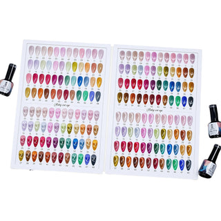 Royal Ruby Cat Eye Collection 48 Colors w/ 1 Color Book